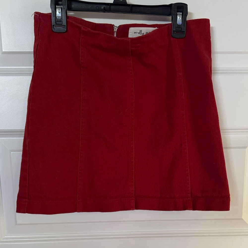 Red Molly Green Skirt